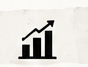 Gráfico de crescimento — vendas B2B